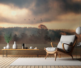 In the morning at the lake Poster och Canvastavla