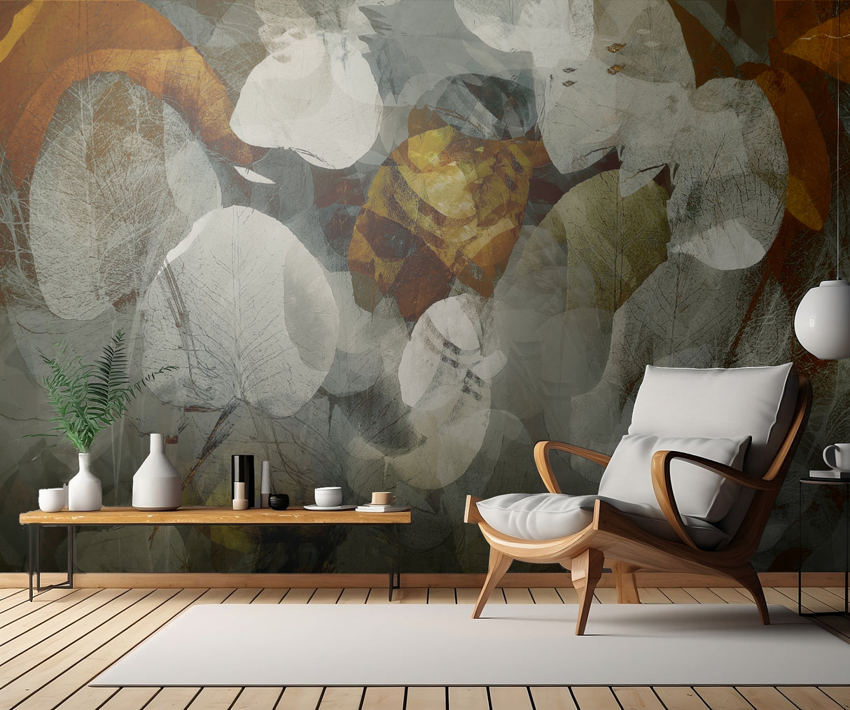 Autumn abstract Poster och Canvastavla