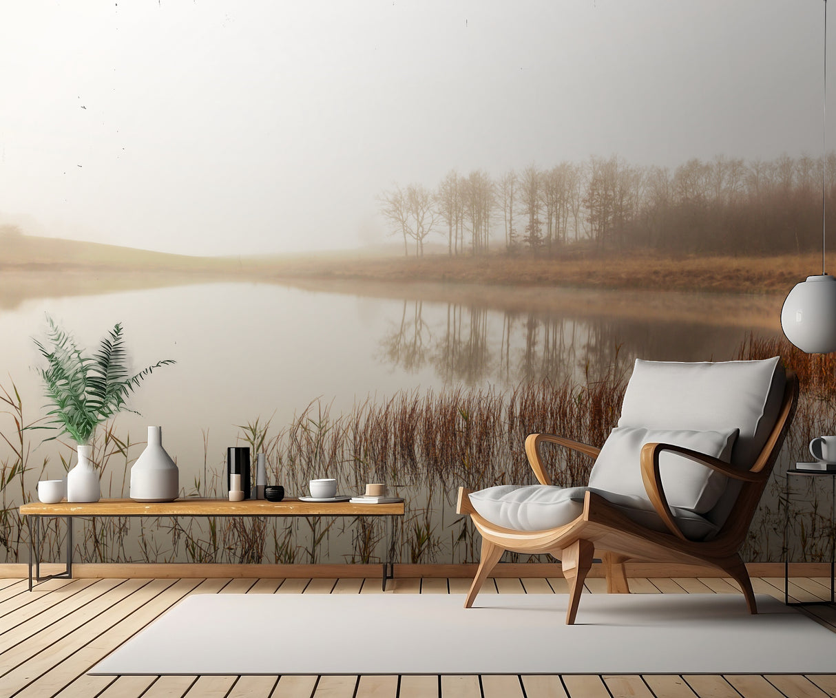 Calm lake Poster och Canvastavla