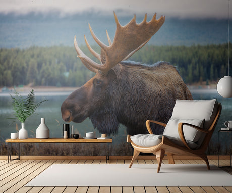 Moose Poster och Canvastavla