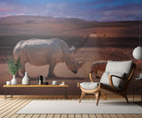 RhinosCrossing Poster och Canvastavla