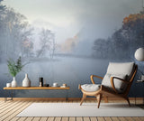 Misty morning Poster och Canvastavla