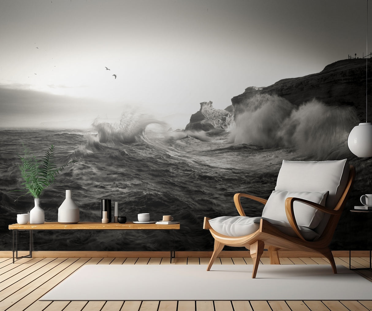 Waves Poster och Canvastavla