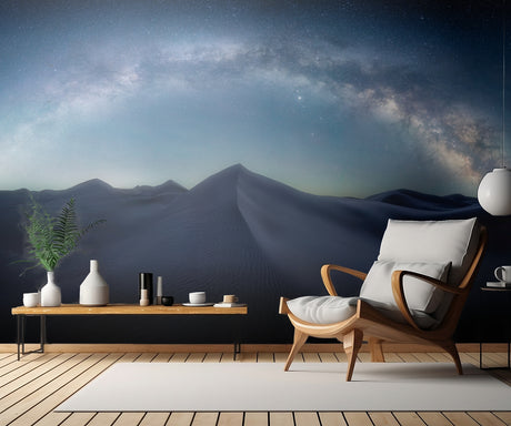Desert starry sky Poster och Canvastavla
