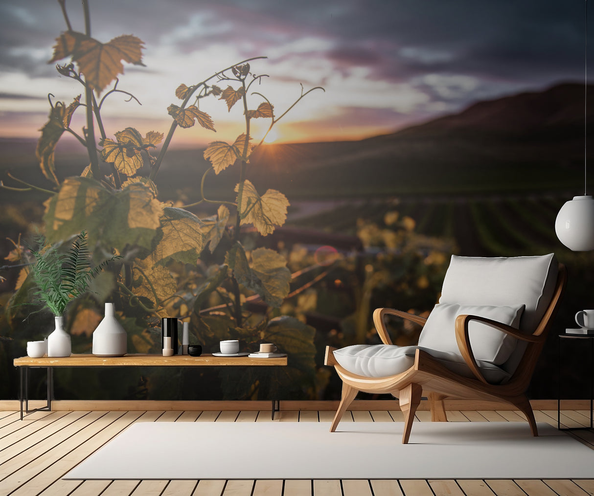 Vineyards Poster och Canvastavla