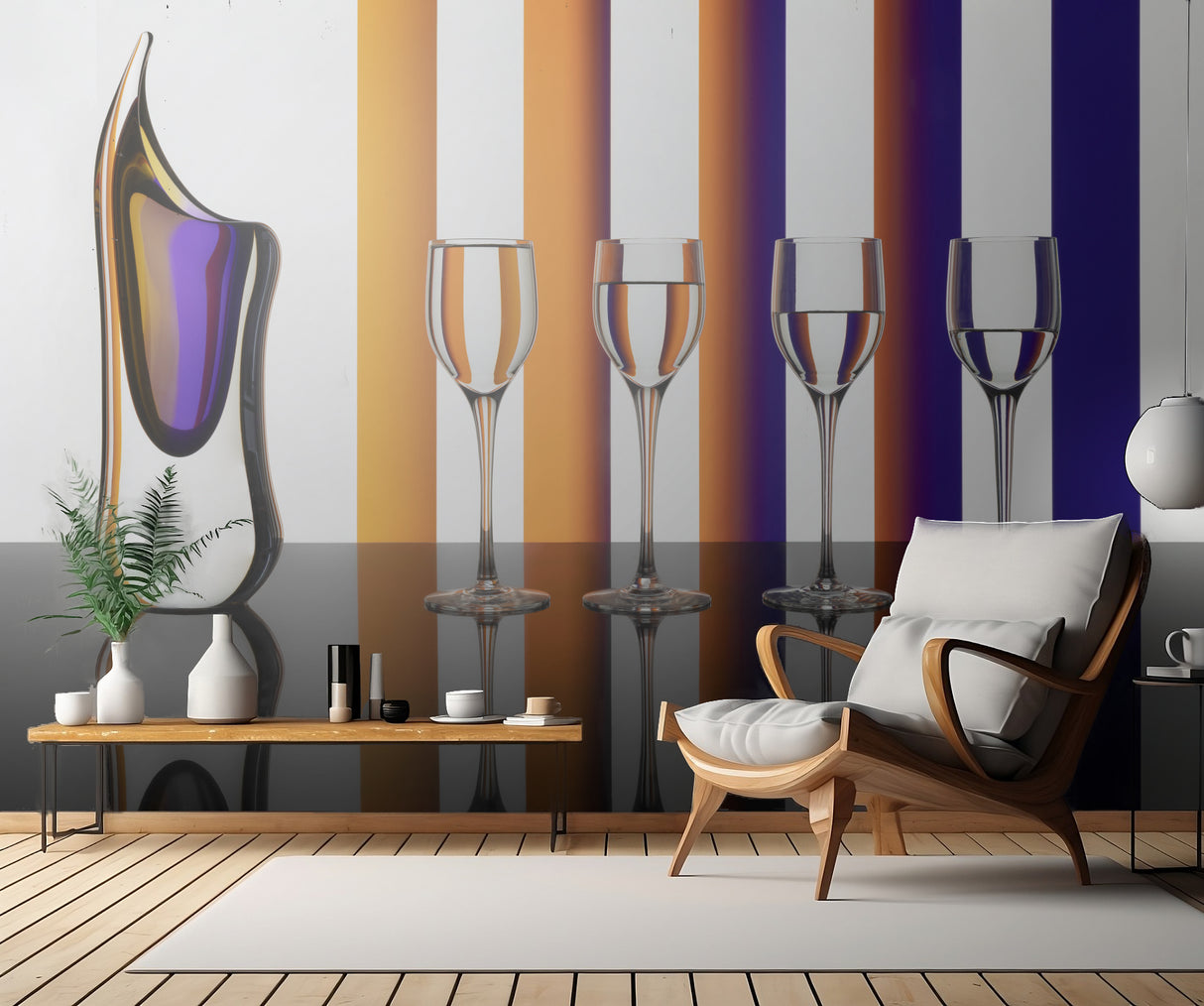 Side shapes Poster och Canvastavla