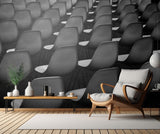Rows of seats Poster och Canvastavla
