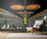 The Orange Subway Station Poster och Canvastavla