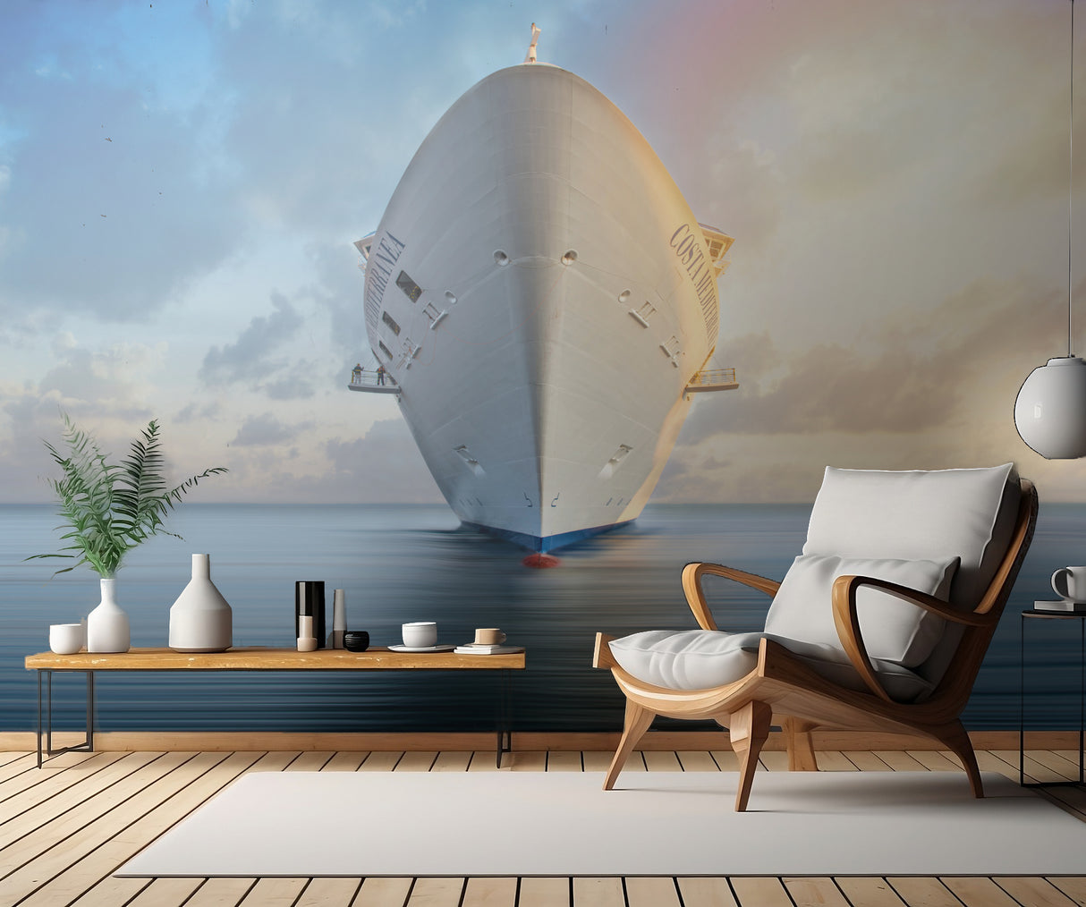 Costa Mediterranea Poster och Canvastavla