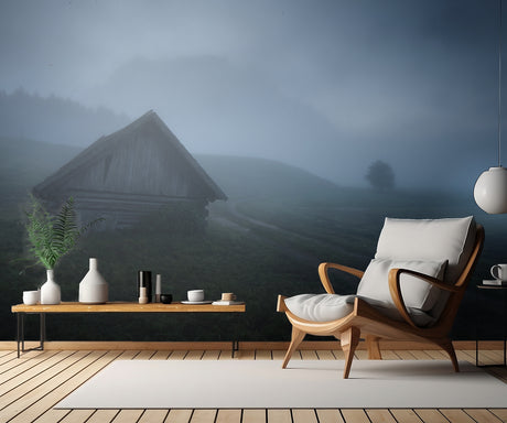 Foggy dawn Poster och Canvastavla