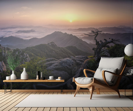 Sunrise on Top Poster och Canvastavla