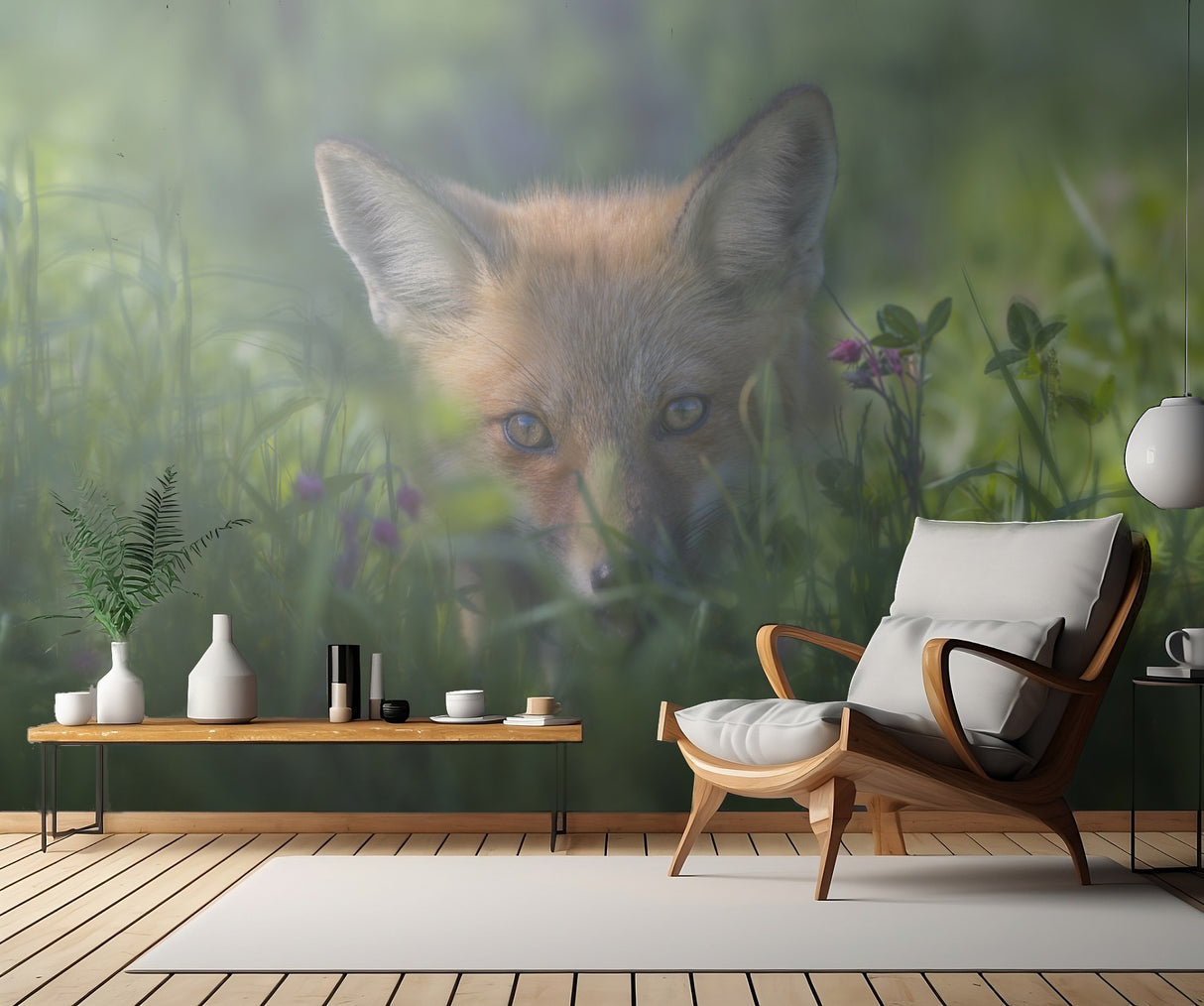 Red fox Poster och Canvastavla