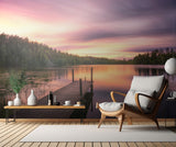 Pink lake Poster och Canvastavla