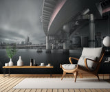 The City of Juncture：“The Thin Red Line” Poster och Canvastavla