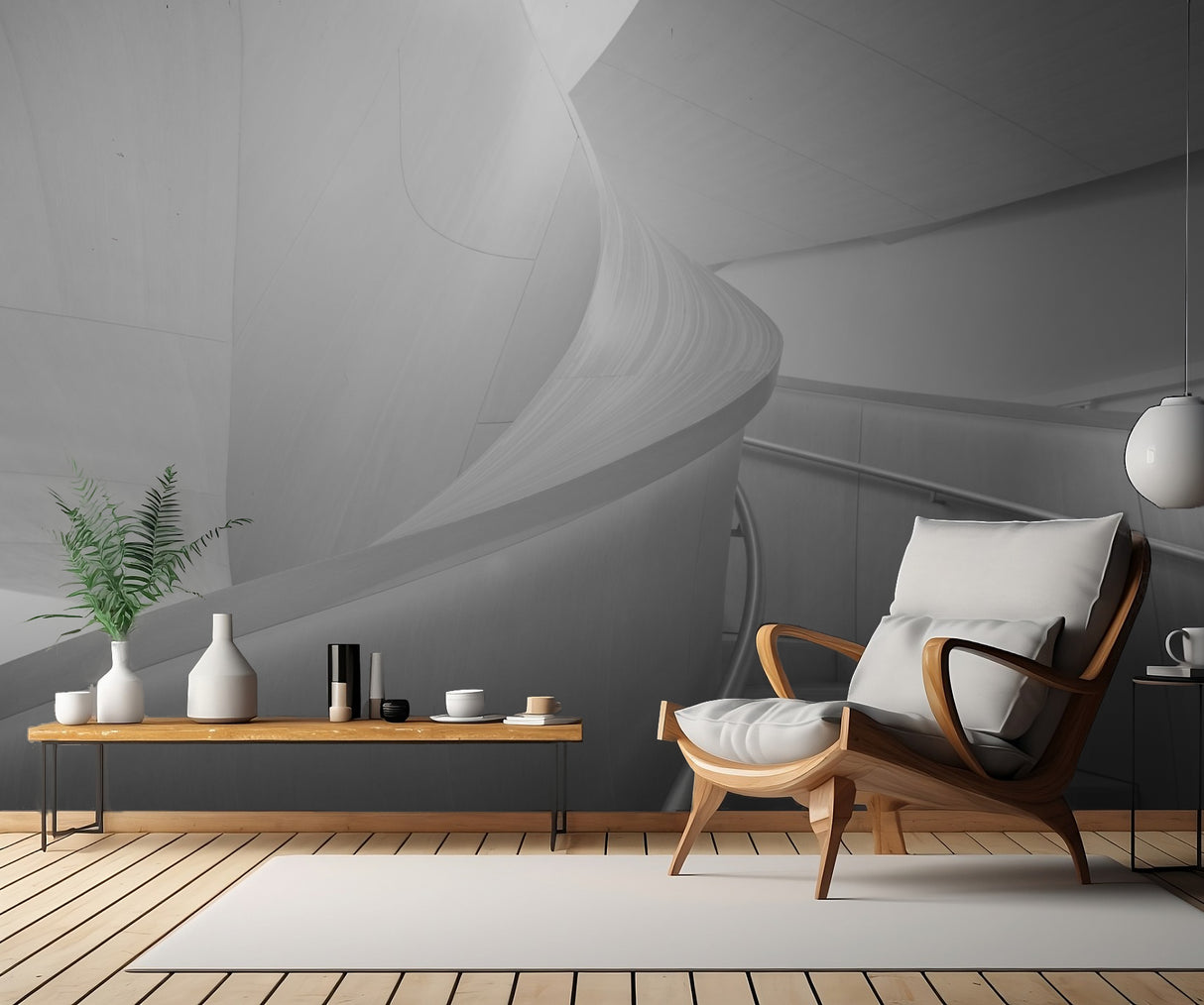 Study of Lines and Curves Poster och Canvastavla