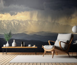 RAIN IN THE MOUNTAINS Poster och Canvastavla