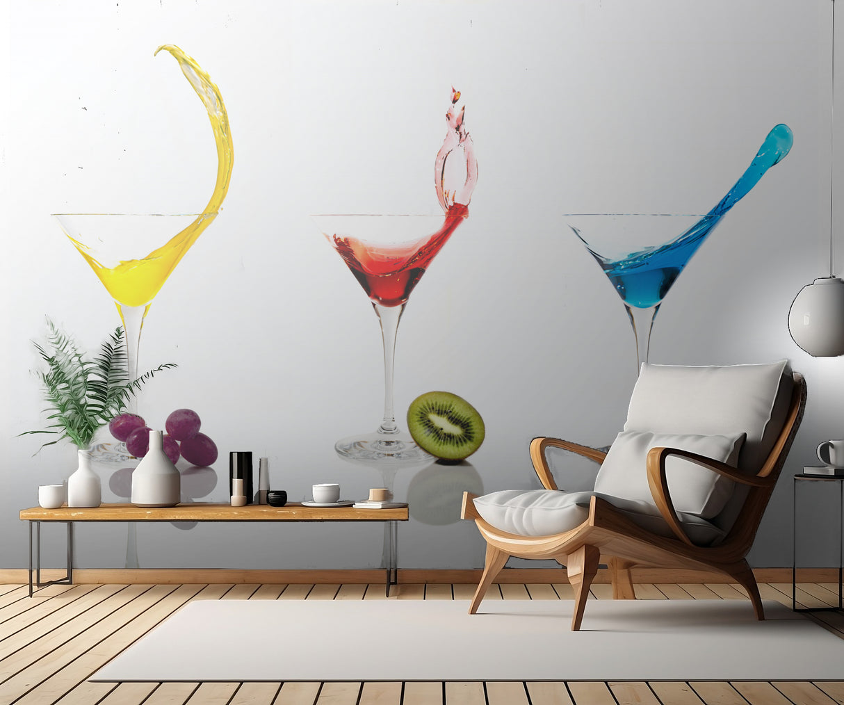 Cocktails and Fruit Poster och Canvastavla