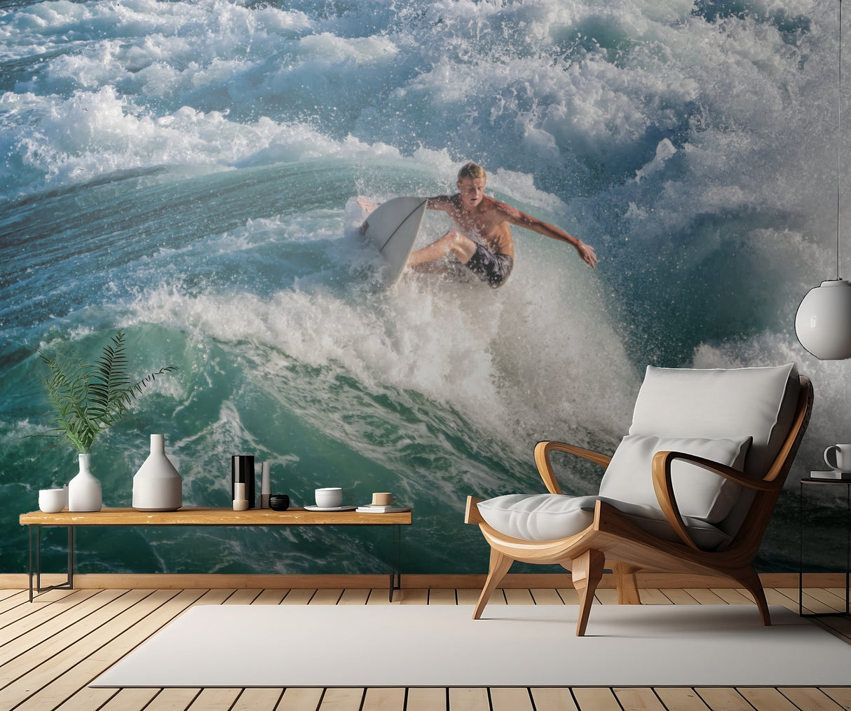 Surfing Poster och Canvastavla