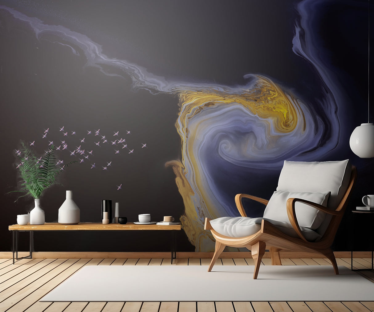 Fantasy lake Poster och Canvastavla
