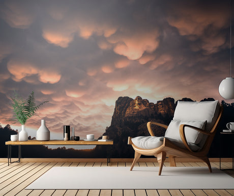 Mt. Rushmore after the Storm Poster och Canvastavla