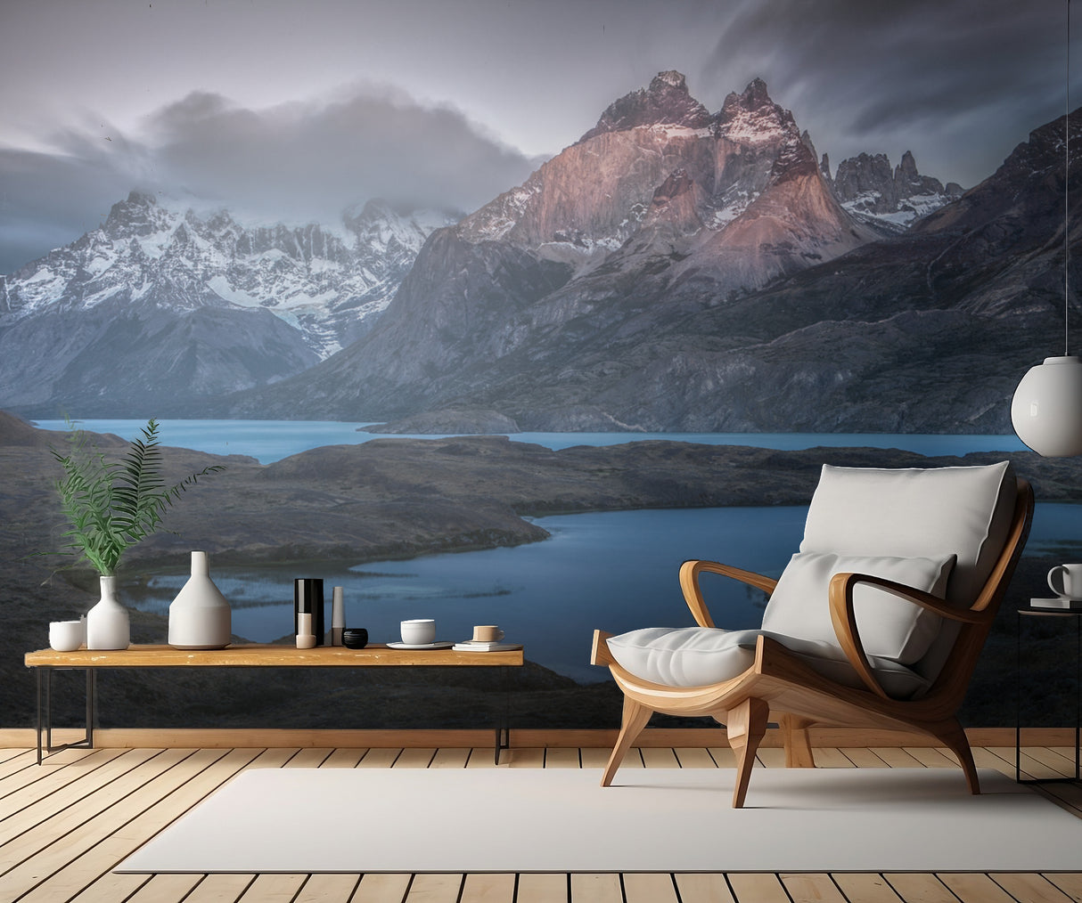 Cuernos Towers at dawn Poster och Canvastavla