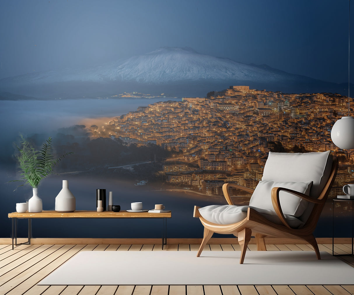 Etna's Hug Poster och Canvastavla