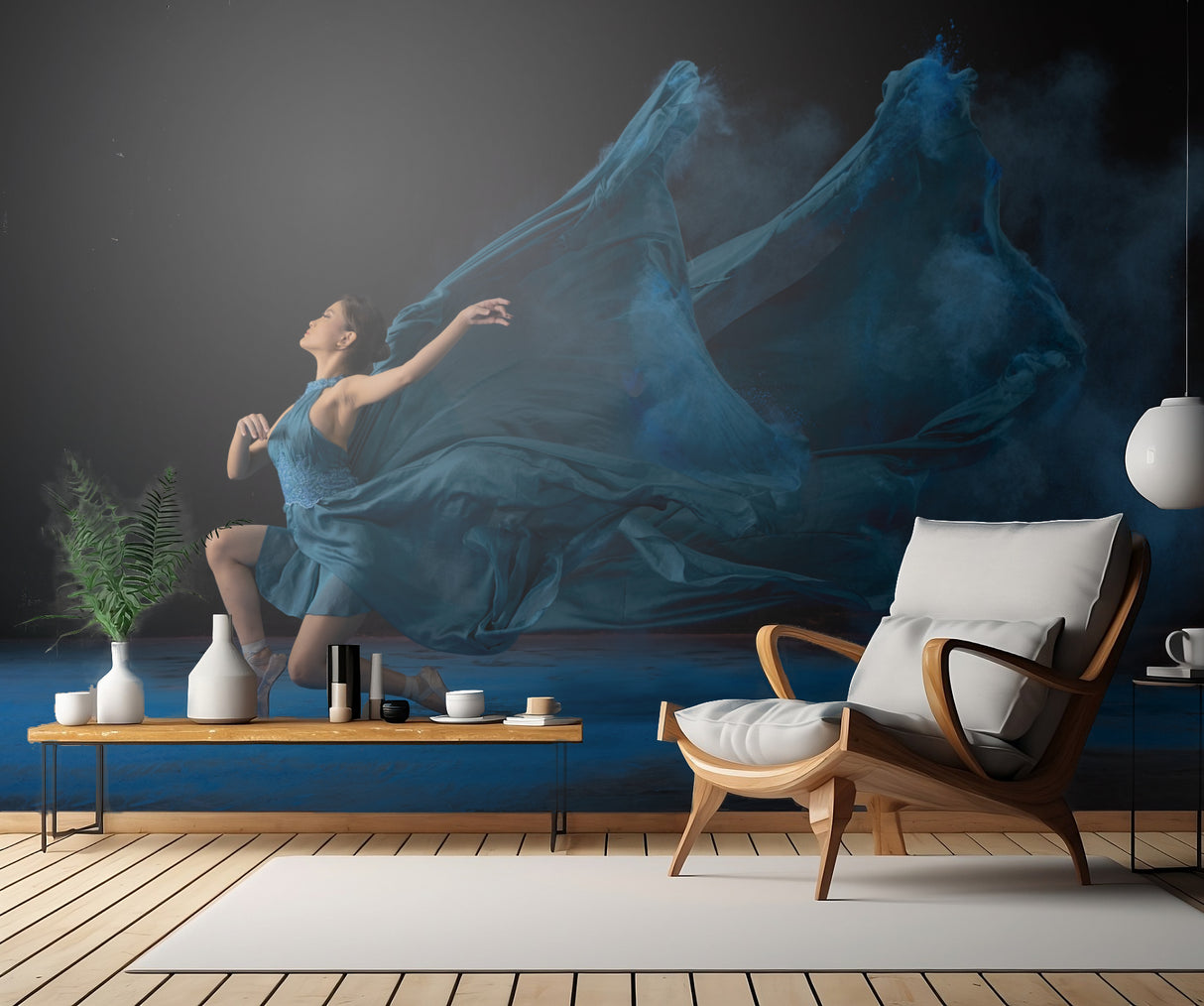 Moody ballerina Poster och Canvastavla