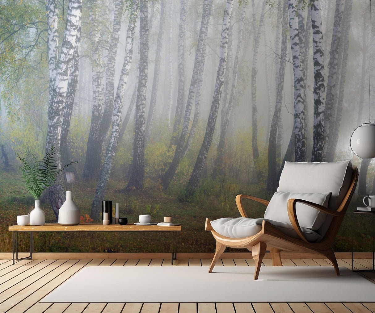 Autumn fogs Poster och Canvastavla