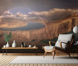 Lake beneath the rainbow Poster och Canvastavla