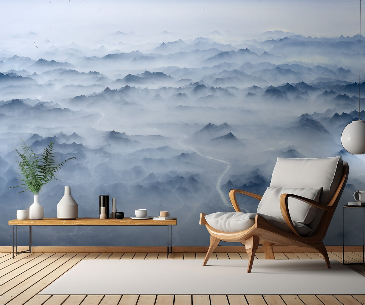 The waves of ridges Poster och Canvastavla