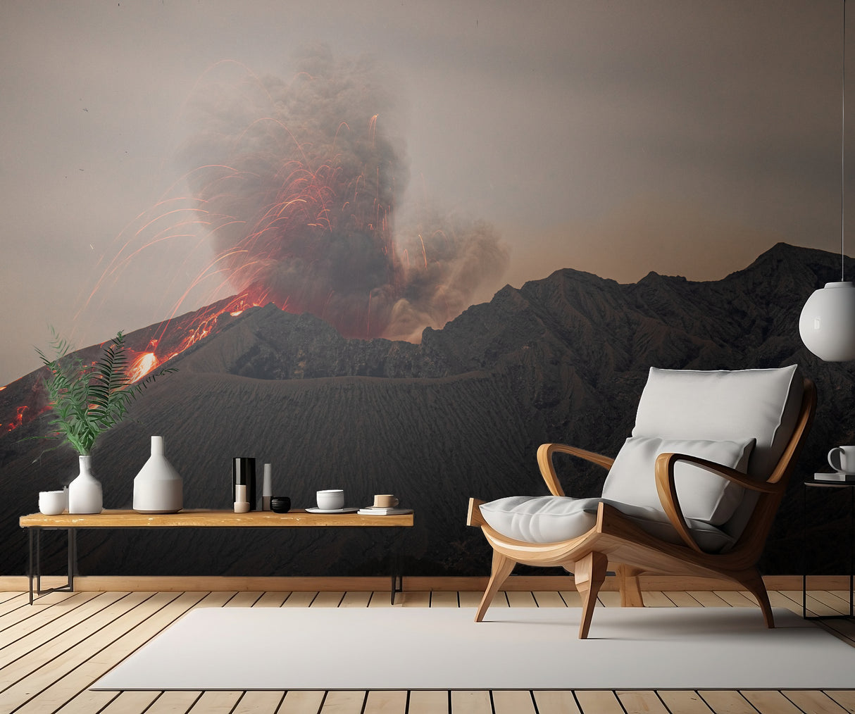 Volcano Poster och Canvastavla