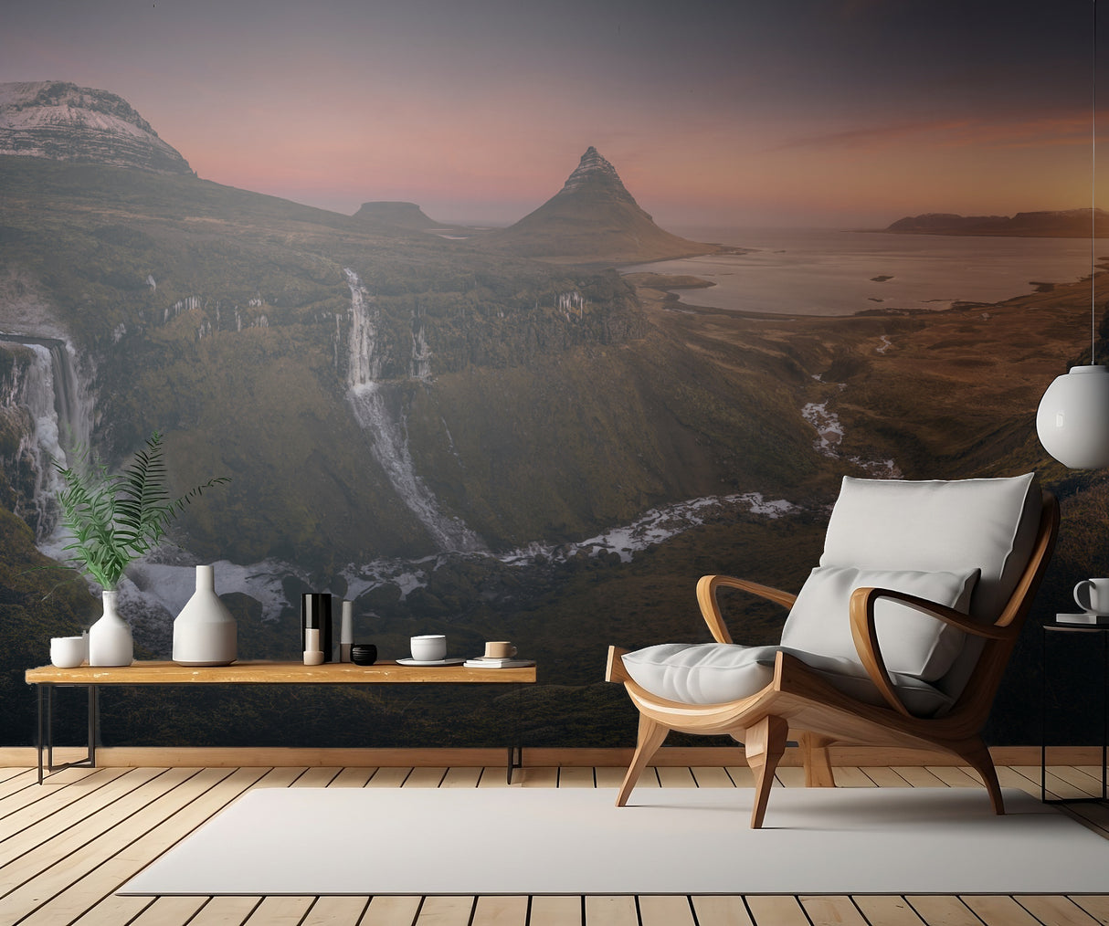 Arctic Landscape Poster och Canvastavla