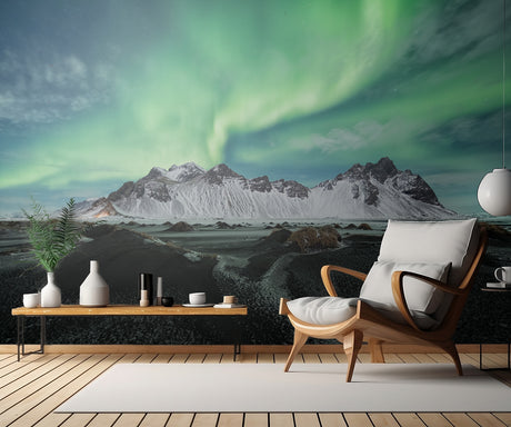 Stokksnes Aurora Poster och Canvastavla