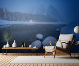 Blue Hour Lake Louise Poster och Canvastavla