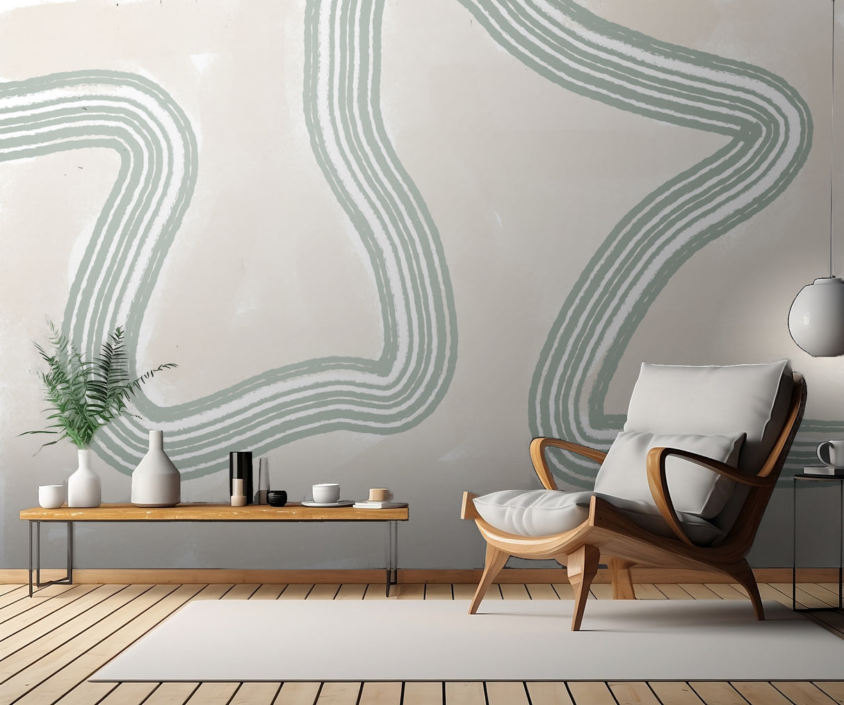 Abstracto Twist Poster och Canvastavla