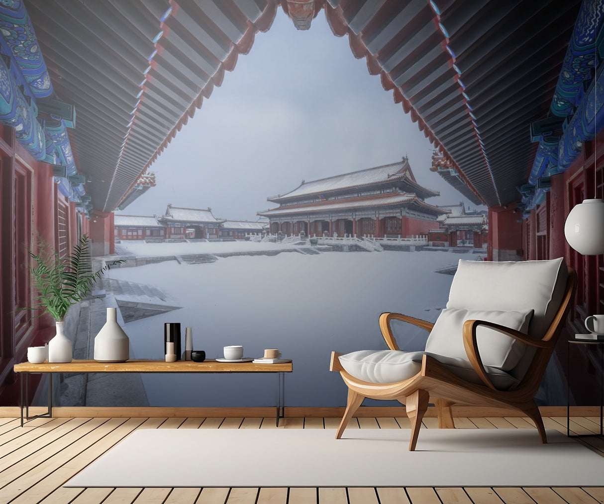 Cining palace in the frame Poster och Canvastavla
