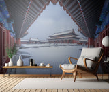 Cining palace in the frame Poster och Canvastavla