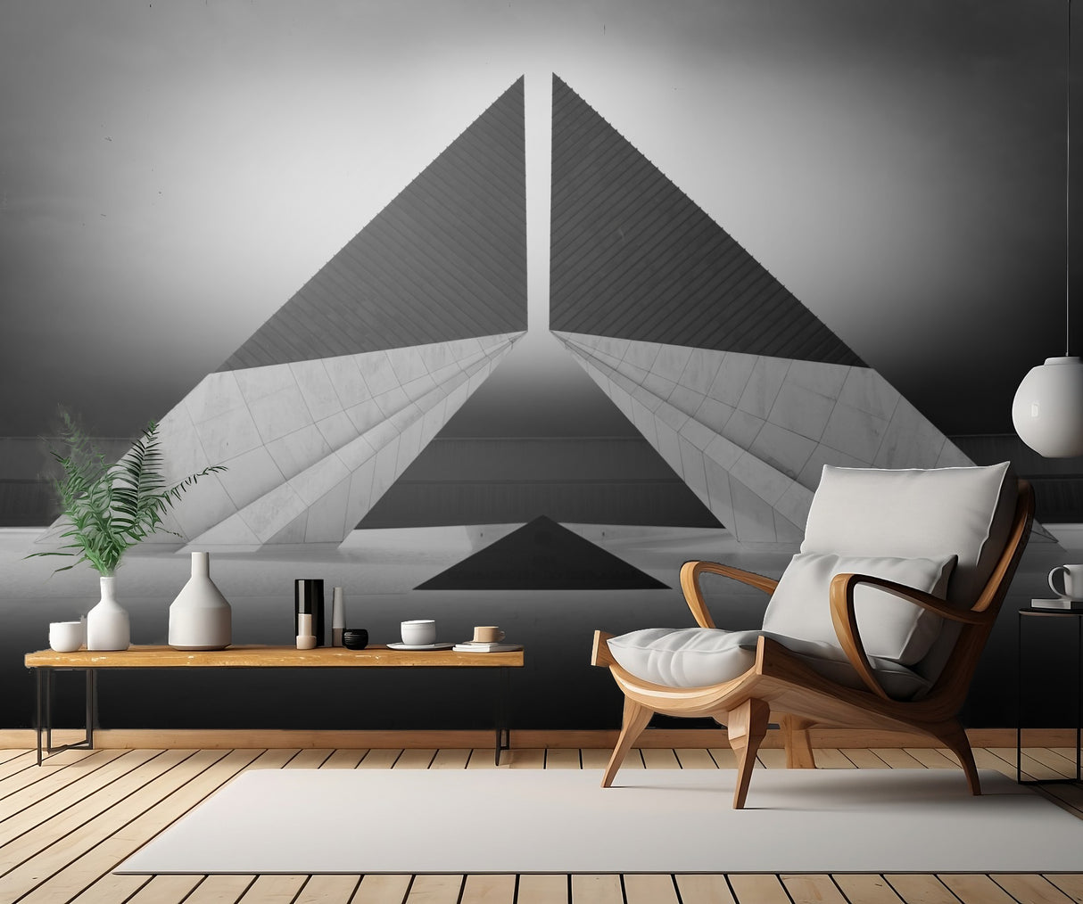Light shapes Poster och Canvastavla