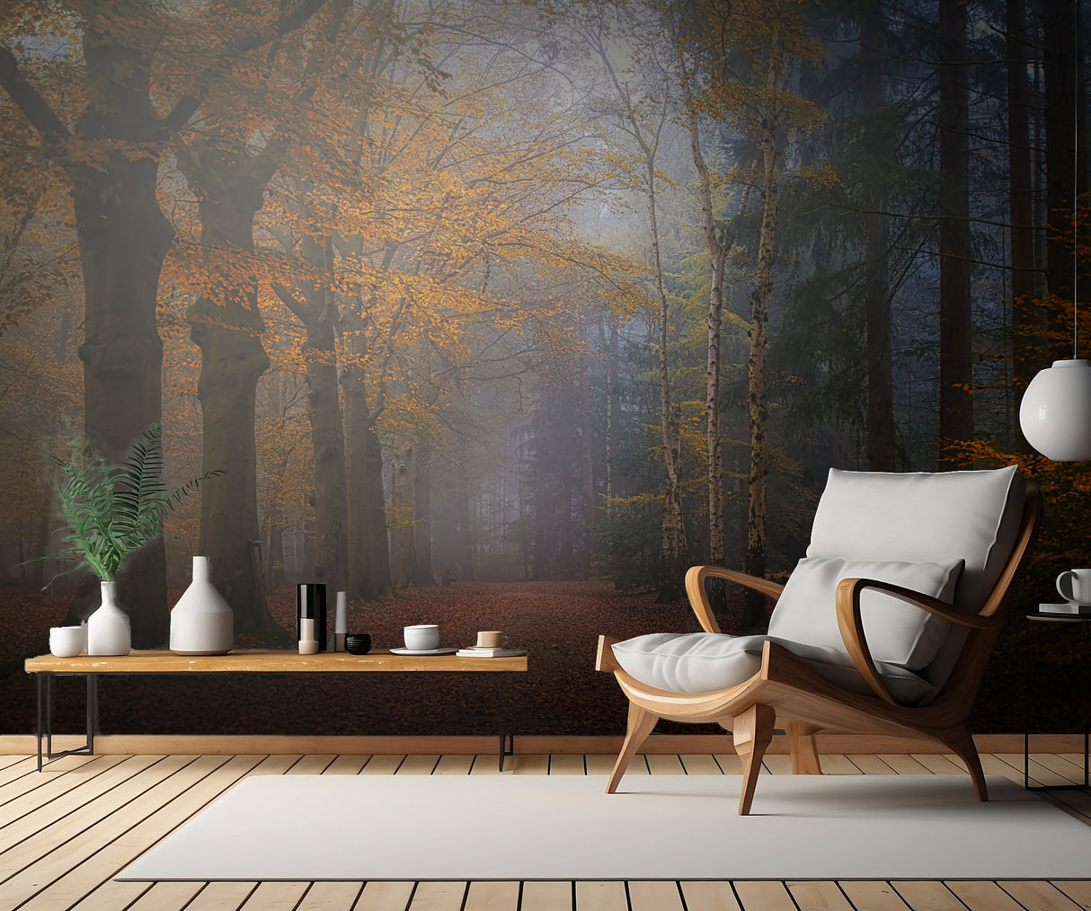 The magic of forest colors Poster och Canvastavla
