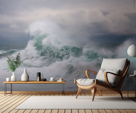 Wave Poster och Canvastavla