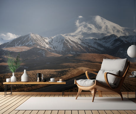 Mountain road Poster och Canvastavla