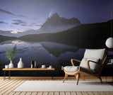 The reflection on the lake Poster och Canvastavla