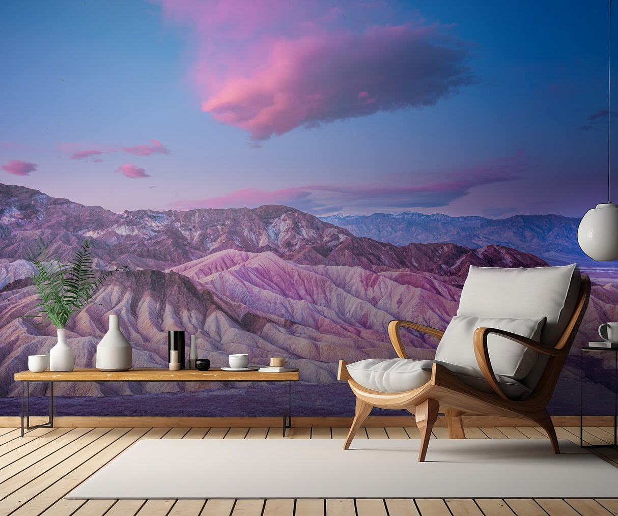 Painted Peaks Poster och Canvastavla