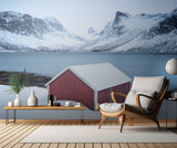 Red hut Poster och Canvastavla