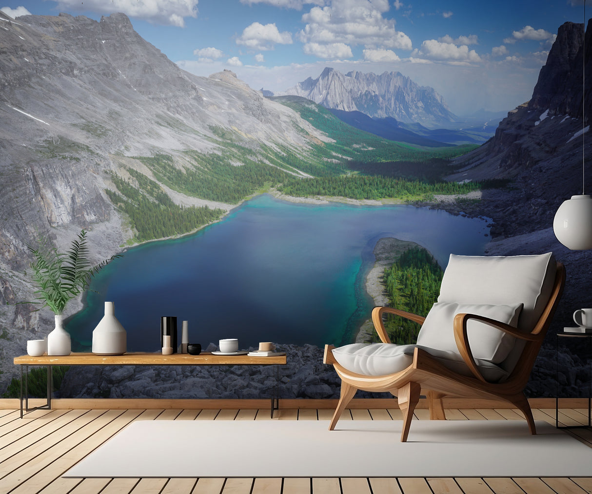 Rockbound Lake Poster och Canvastavla