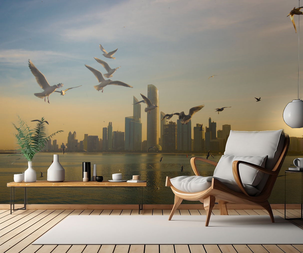 Good Morning Abu Dhabi Poster och Canvastavla