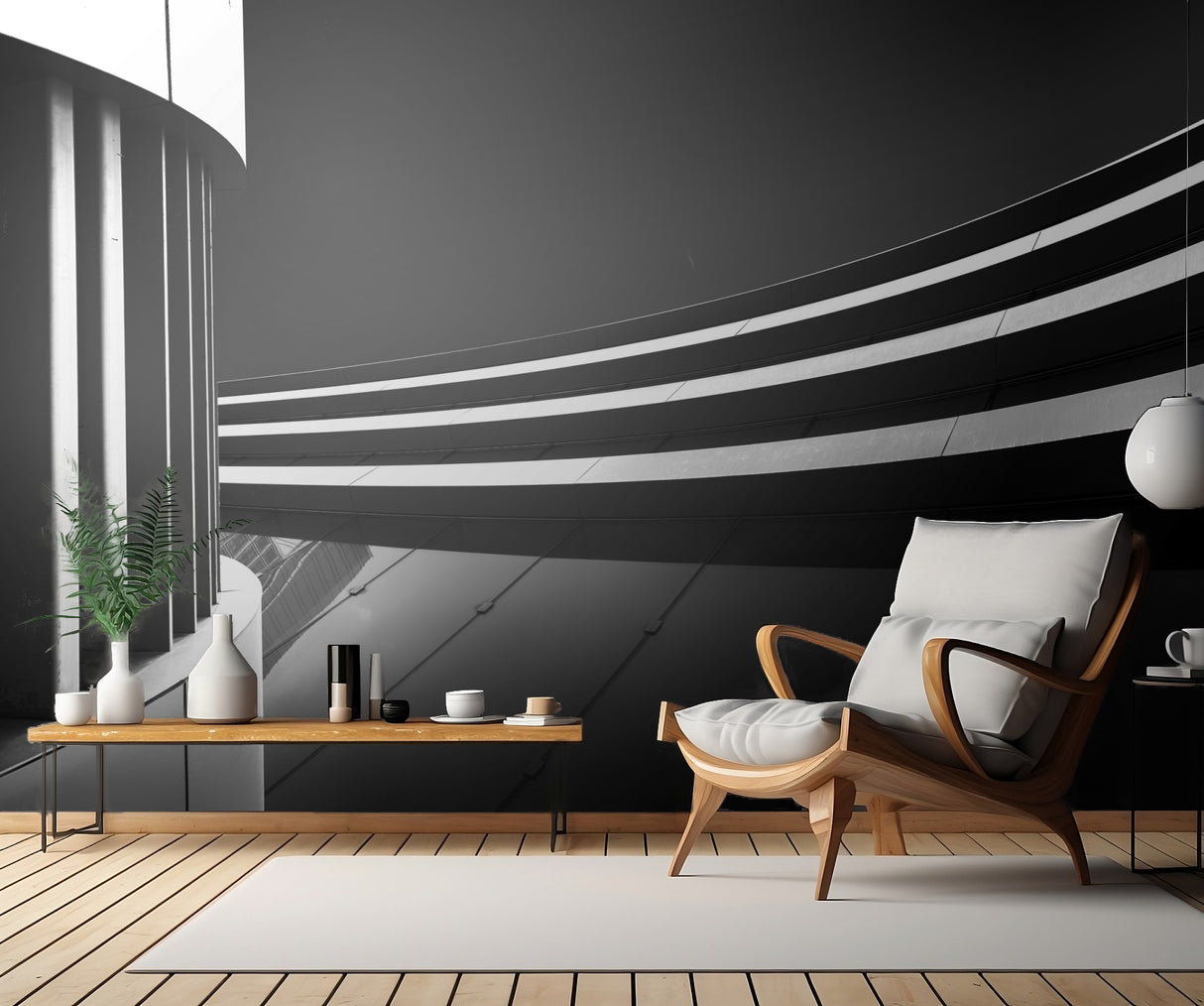 Lines Poster och Canvastavla