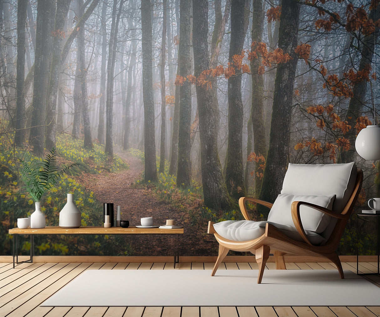 misty morning Poster och Canvastavla