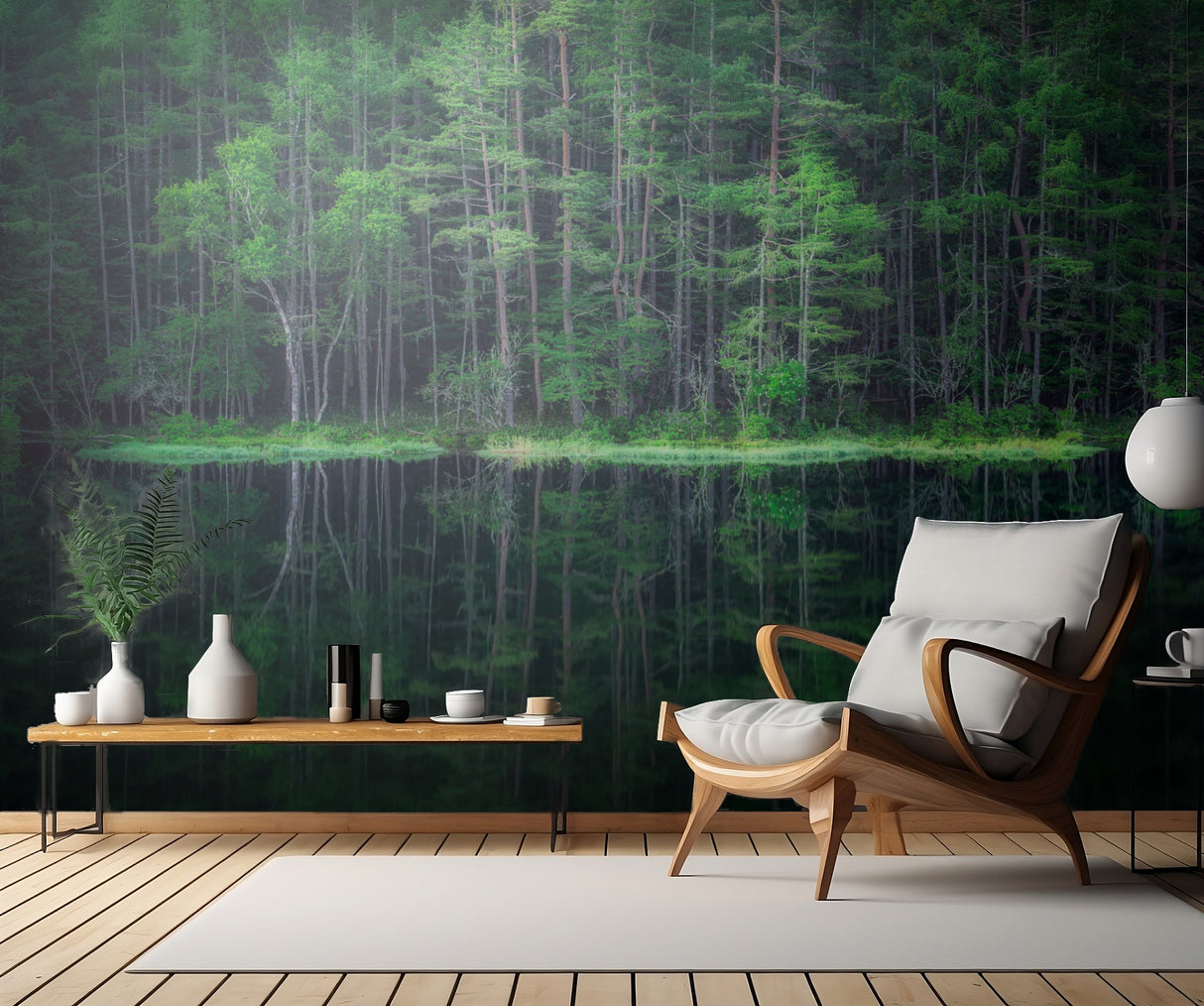 Green World Poster och Canvastavla