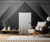 White Door Poster och Canvastavla